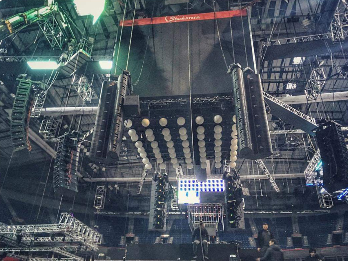 Событие Leahua светодиодная движущаяся голова