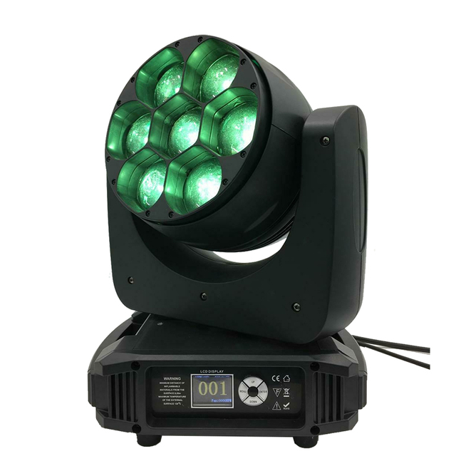 7*40w RGBW Beam Wash Led Stage Moving Head Light